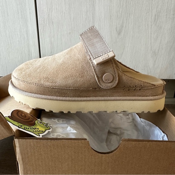 🧸BNIB Women’s Ugg Goldenstar Clogs - DRIFTWOOD - women’s 7🧸 - Picture 4 of 7